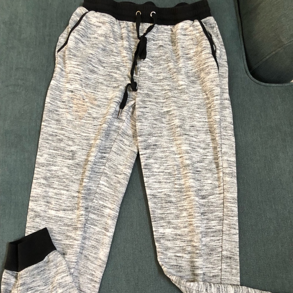 Gray sweats